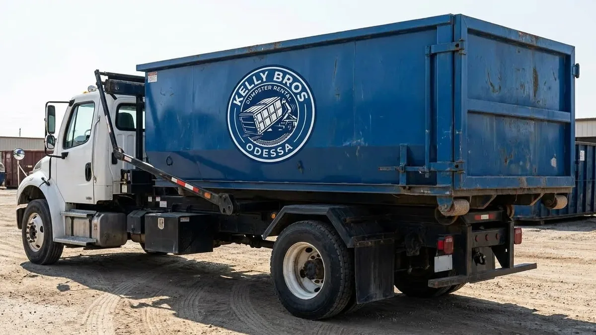 Junk Removal in Odessa, TX &mdash; Kelly Bros Dumpster Rental Odessa