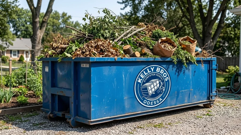 Yard Waste Dumpster Rental Odessa-img